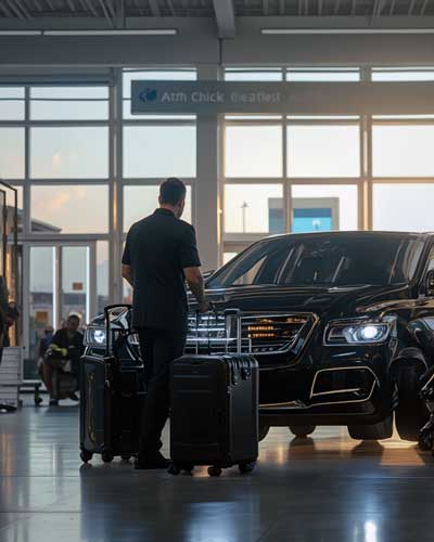 Limo Classic airport transportation vehicle
